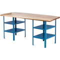 Extra Heavy-Duty Pedestal Workbench