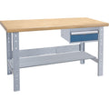Heavy-Duty Workbench, 1500 lbs. Cap., 60" W x 30" D, 34" H