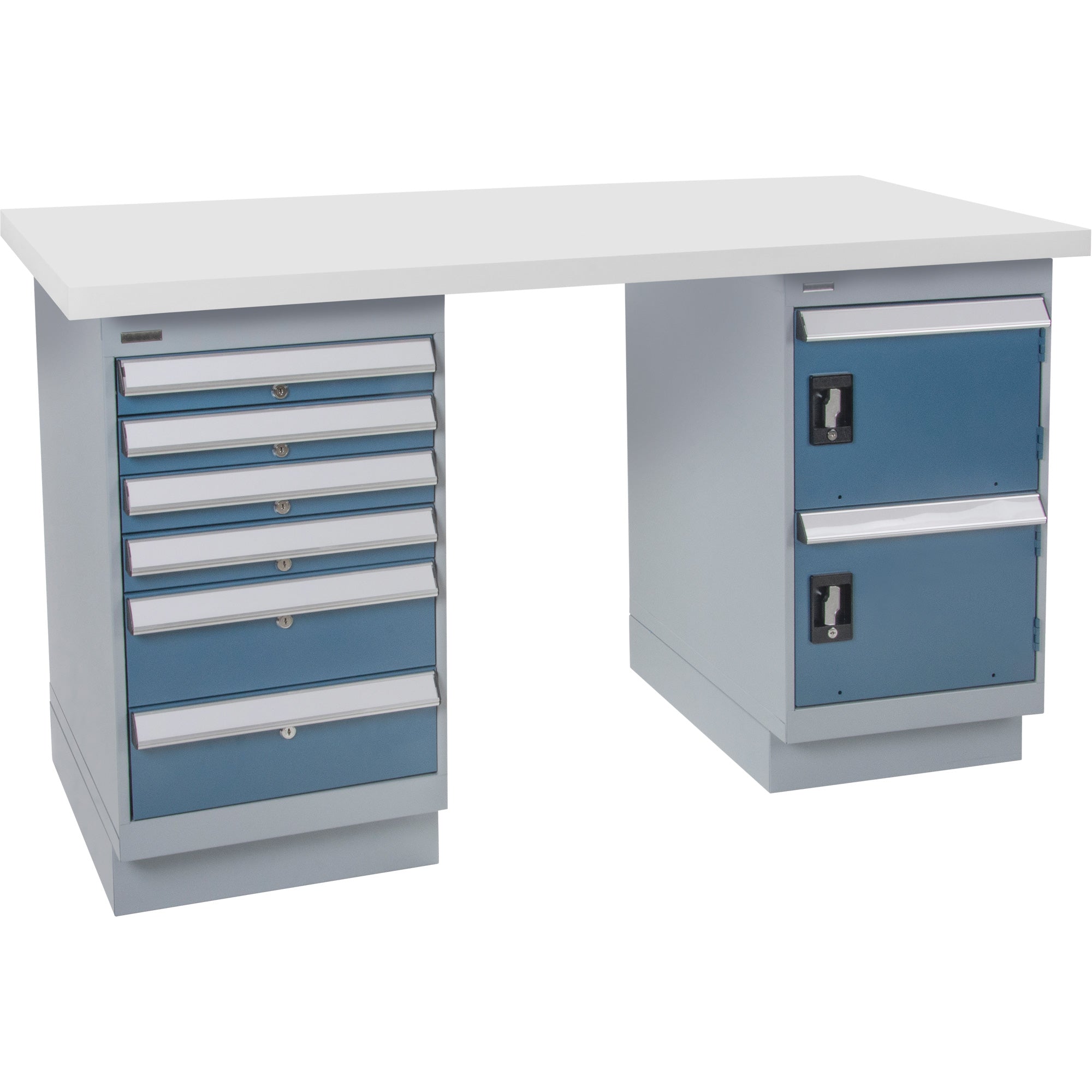 Pre-Designed Workbench, 60" W x 36" D x 34" H, 2500 lbs. Capacity