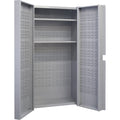 Deep Door Combination Cabinet, 38" W x 24" D x 72" H, Grey