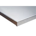 304 Stainless Steel Wood-Filled Workbench Tops, 36" D x 96" W, 1-3/4" Thick