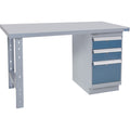 Workbench, 72" W x 30" D x 34" H, 2500 lbs. Capacity
