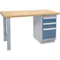 Heavy-Duty Workbench, 1500 lbs. Cap., 72" W x 36" D, 34" H