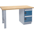 Heavy-Duty Workbench, 1500 lbs. Cap., 60" W x 36" D, 34" H