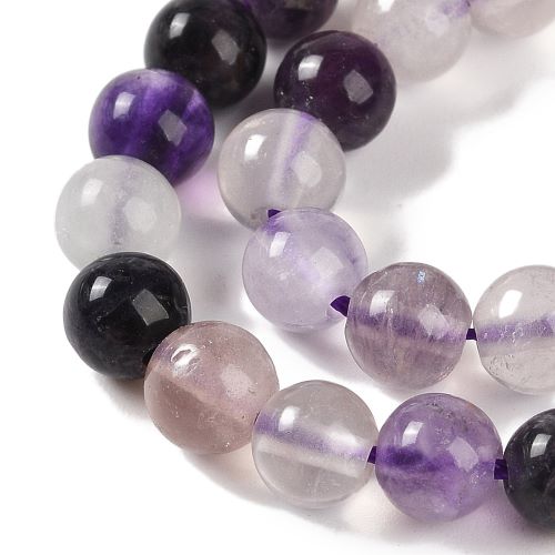 Fluorite Purple Gemstone Bead