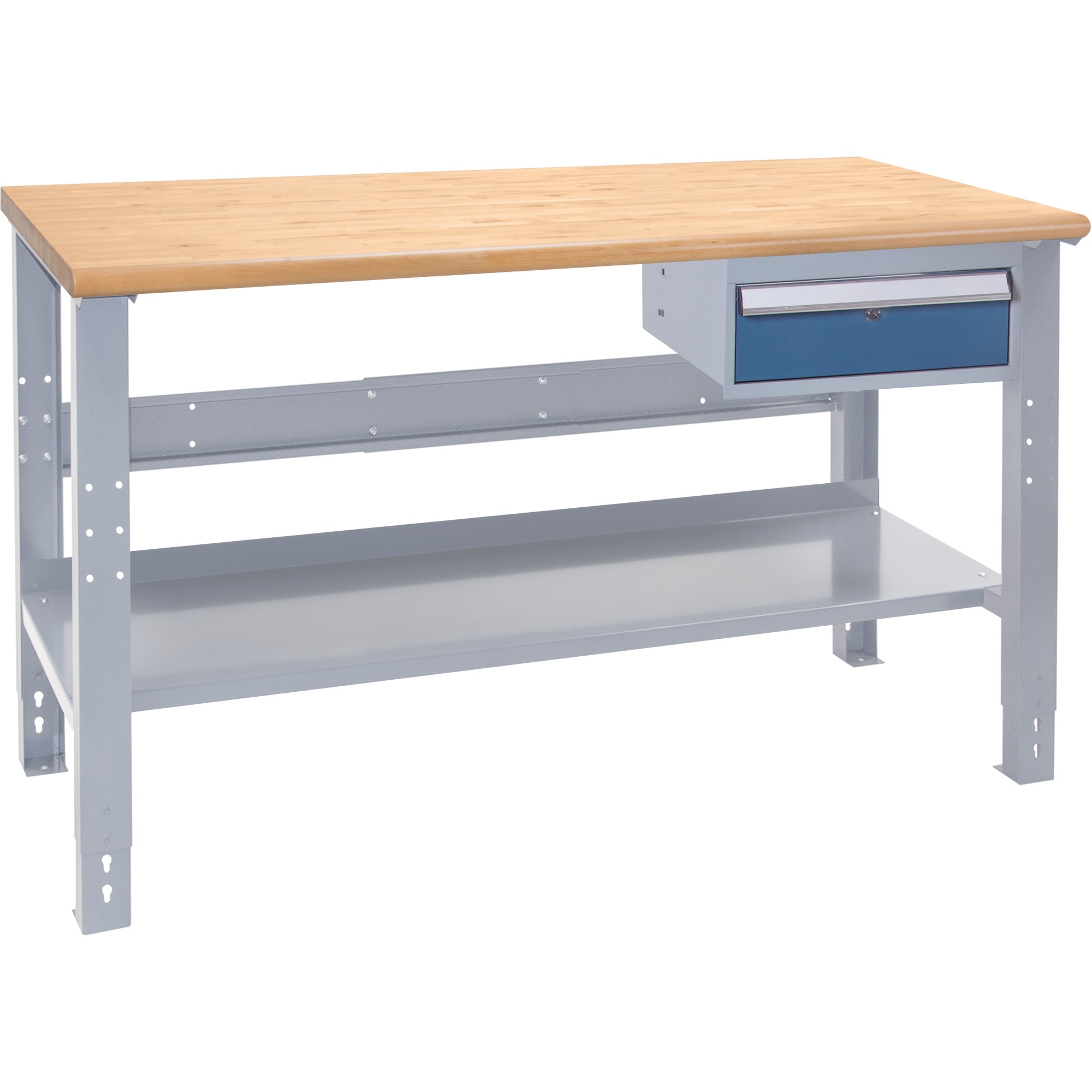 Industrial Duty Workbench, 36" W x 72" D x 34" H, 1000 lbs. Capacity