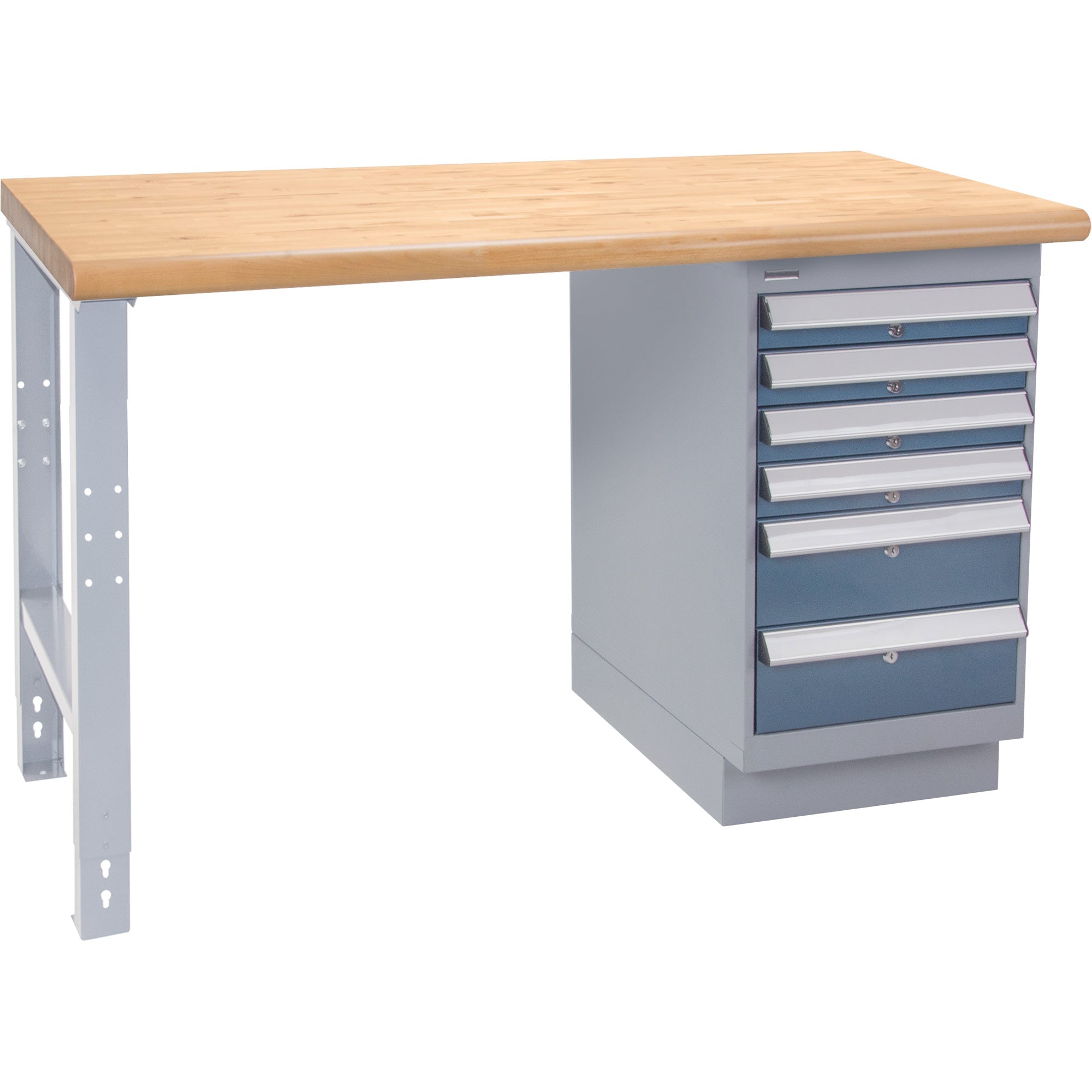 Industrial Duty Workbench, 1000 lbs. Cap., 24" W x 60" D, 34" H