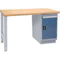 Industrial Duty Workbench, 1000 lbs. Cap., 30" W x 72" D, 34" H