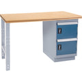 Industrial Duty Workbench, 36" W x 60" D x 34" H, 1000 lbs. Capacity