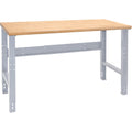 Industrial-Duty Workbench, Top & Legs Only, 1000 lbs Cap., 72" W x 30" D, 34" H