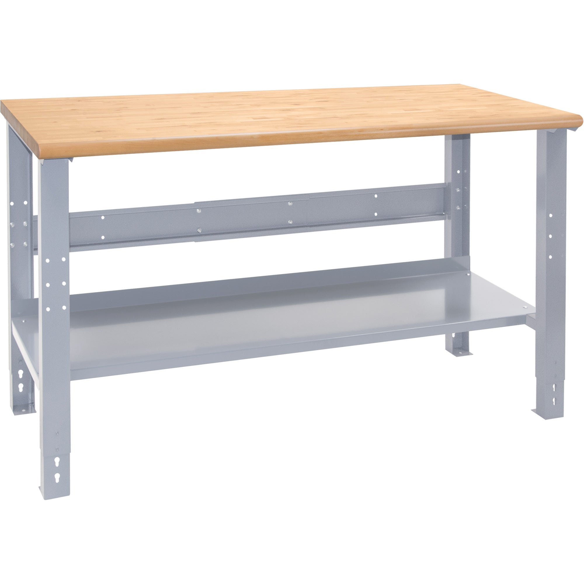 Industrial-Duty Workbench, 1000 lbs Cap., 72" W x 30" D, 34" H
