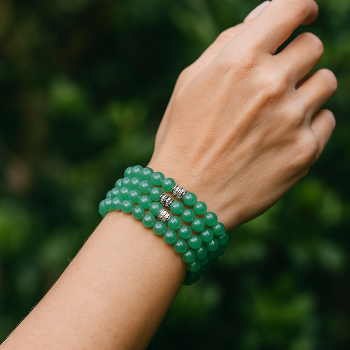 Green Aventurine Gemstone Bracelet