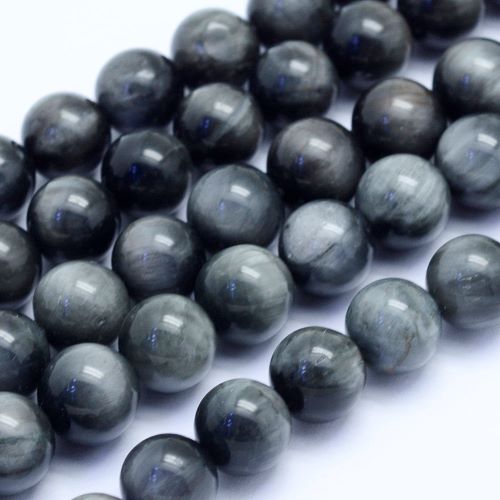 Hawk's Eye Gemstone Bead