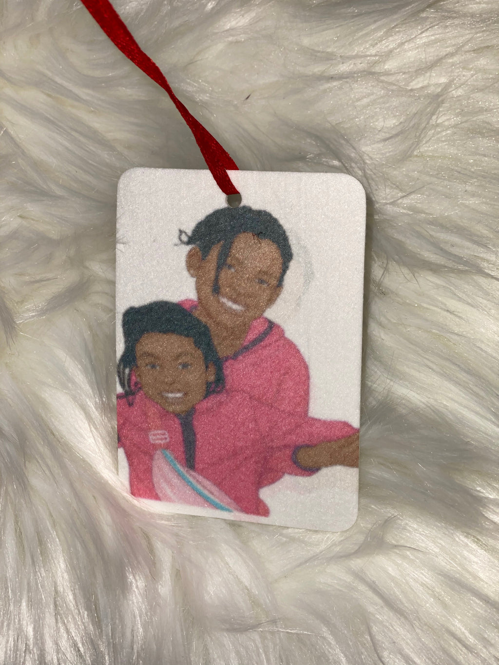 Custom Air Freshener - Double-Sided Photo Print