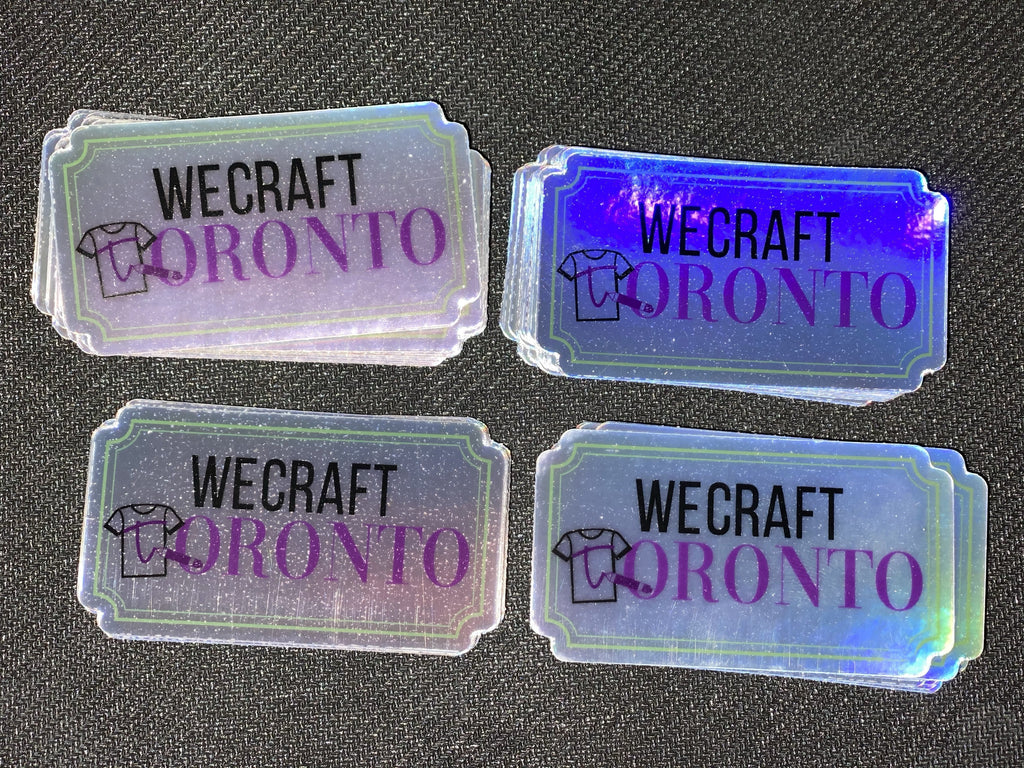 Custom Stickers & Labels | WeCraft Toronto