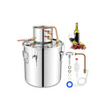 5 Gal 40 L Water Juicer Maker with 2 Stainless Steel Pots-5 Gal