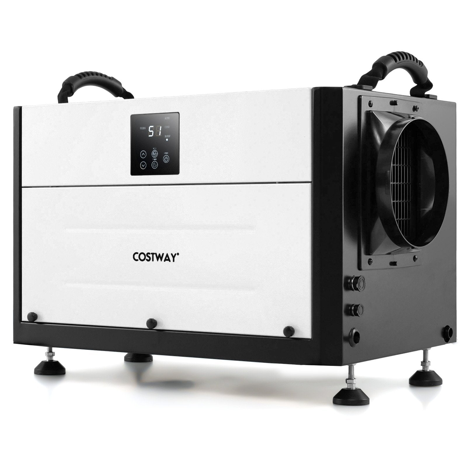 192 Pint Crawl Space Dehumidifier with 3 Modes and 24H Timer-Blue