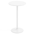 Round Bistro Table 40 Inch Bar Height Tall Coffee Cocktail Table-Set of 1