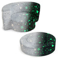 2-in-1 Toddler Chair Glow in the Dark Kids Couch with Cover Convertible Sofa-Gray
