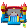 3-in-1 Kids Bouncer with Slide with 480W Blower for Yard