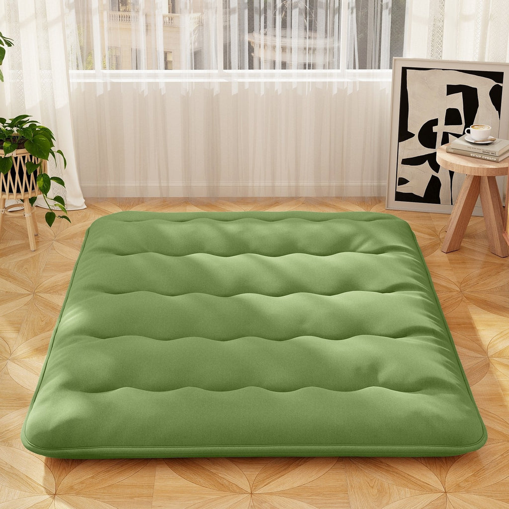 Floor Mattress with Washable Cover and Carry Bag-King Size