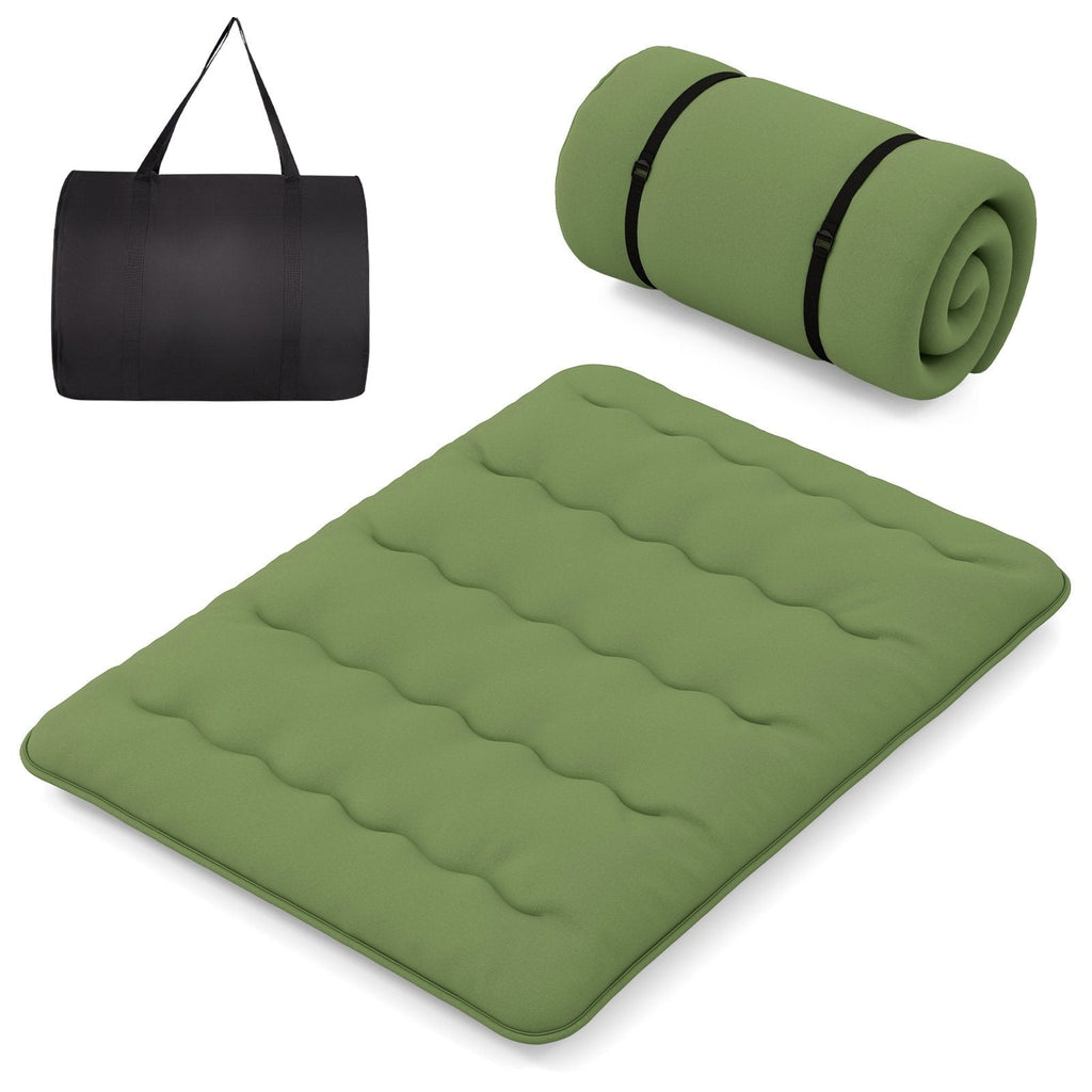 Floor Mattress with Washable Cover and Carry Bag-King Size