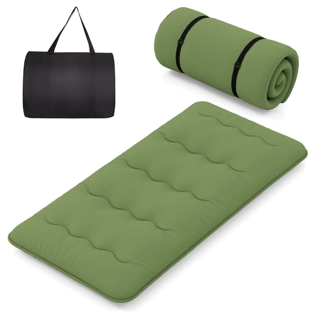 Floor Mattress with Washable Cover and Carry Bag-King Size