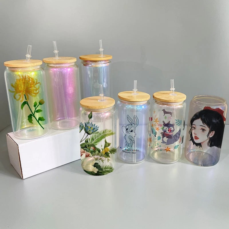 Custom Can Glass Cups - Personalized Libby Glassware