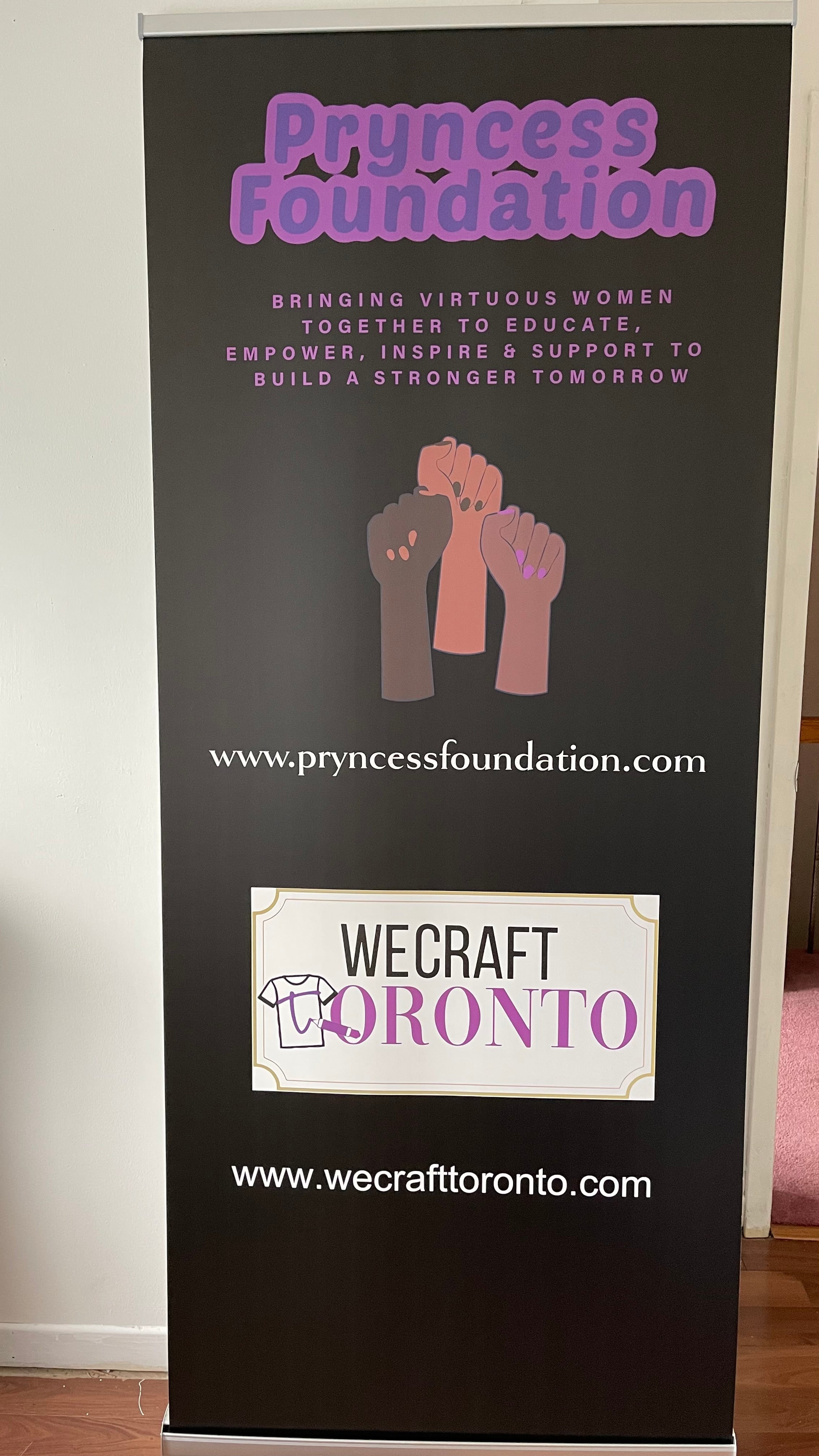 Custom Retractable Banner 34x81 - Trade Show Display Stand