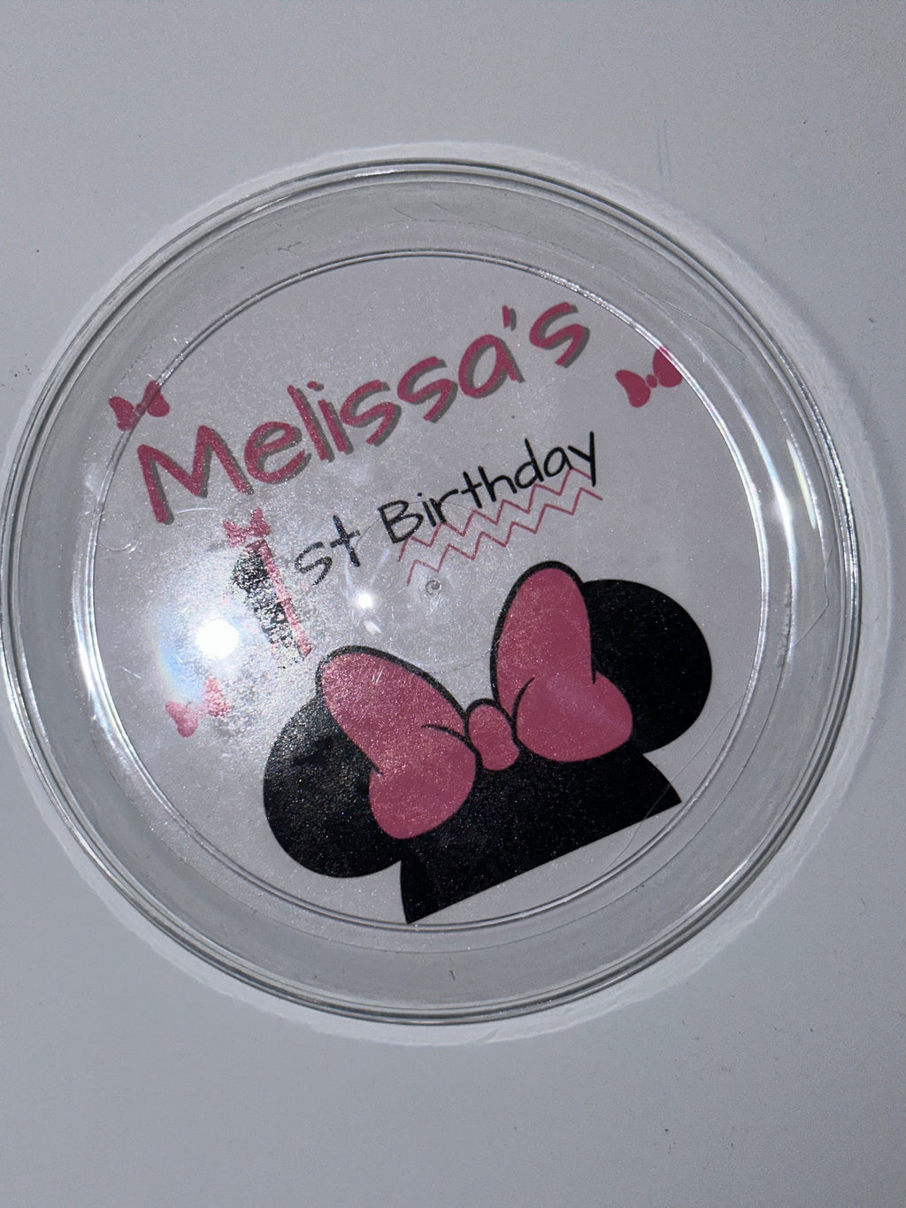 Custom Plates Set of 12 - Durable Food-Safe Party Plates