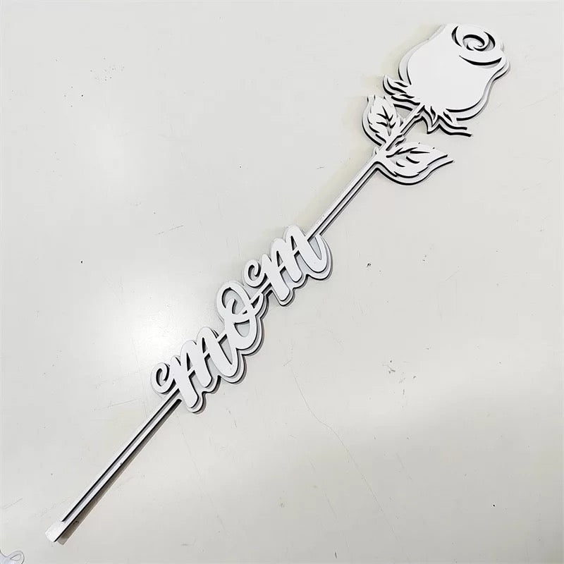 Custom Mom Rose - Personalized Mother's Day Gift
