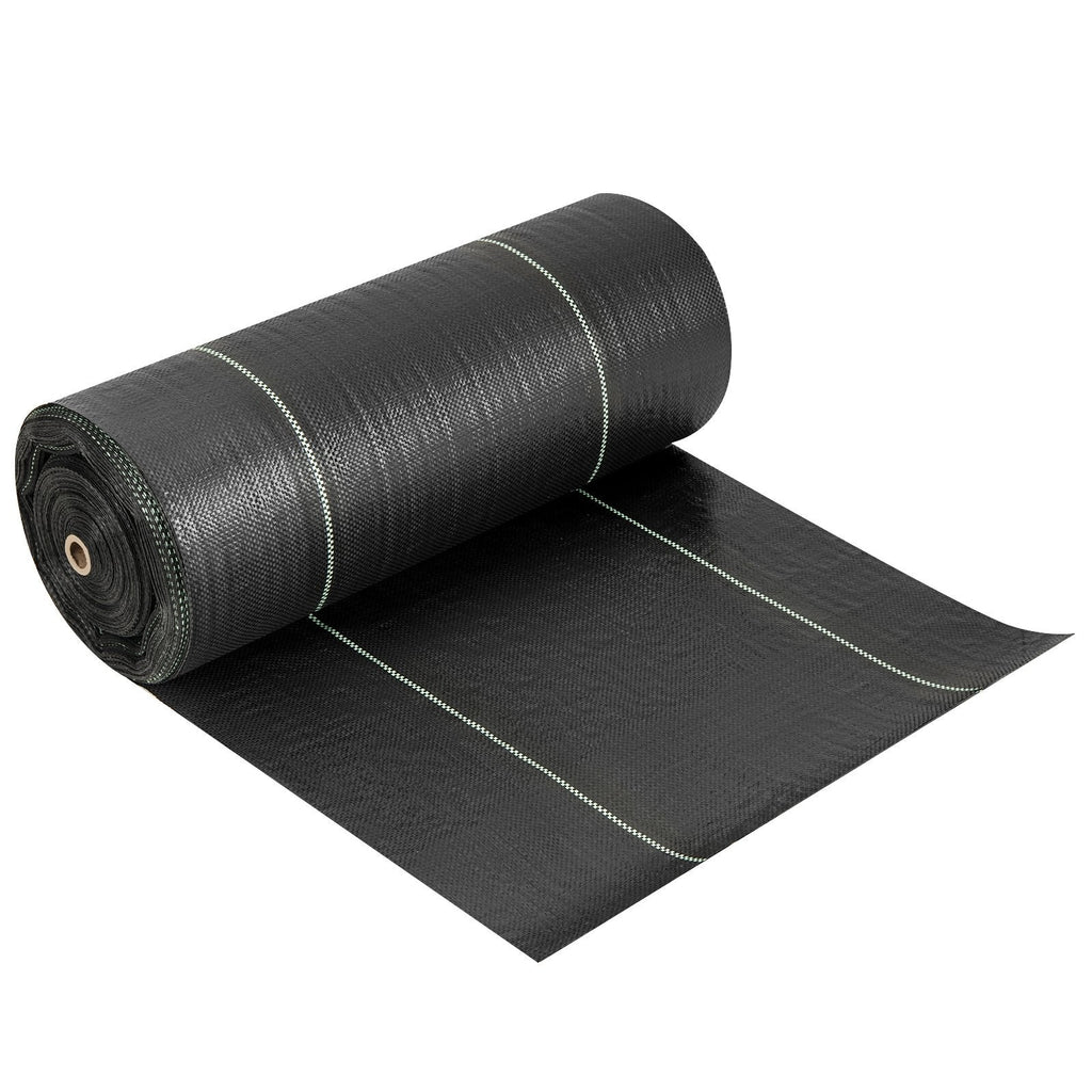 6.5 x 330/4 x 250/6 x 300 Feet Weed Barrier Landscape Fabric-6 ft