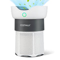 Air Purifier with Sleep Mode for Home Office up to 1300 Sq Ft-White