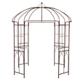 8.4 x 7 Feet Wide Birdcage Shape Garden Arbor