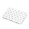 Waterproof HIPS Bath Spa Shower Mat with Non Slip Foot Pads-Brown