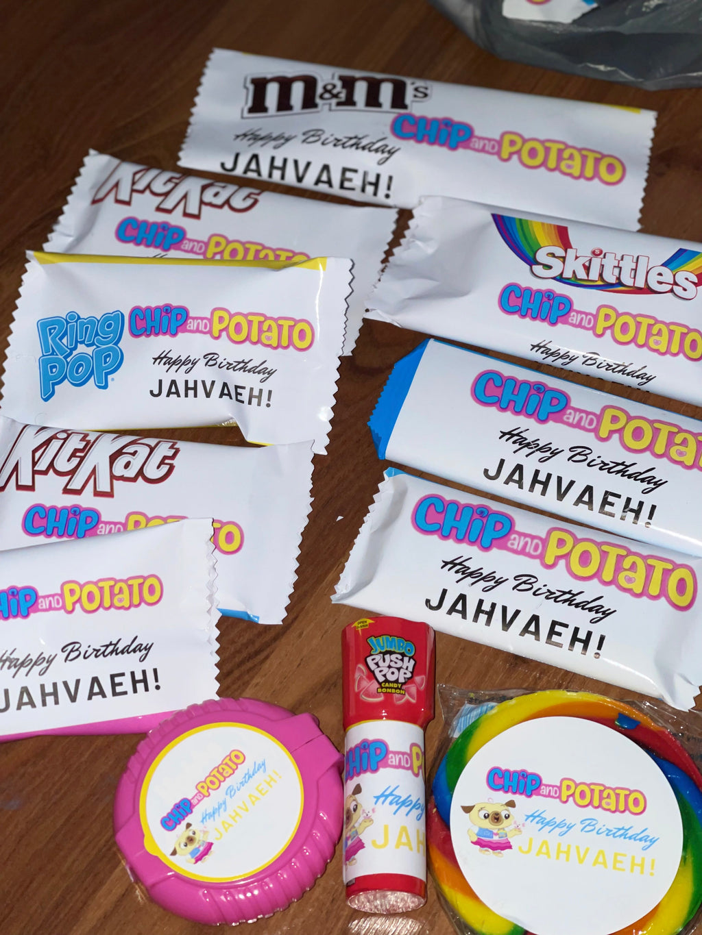 Custom Candy Wrappers - Personalized Party Favors