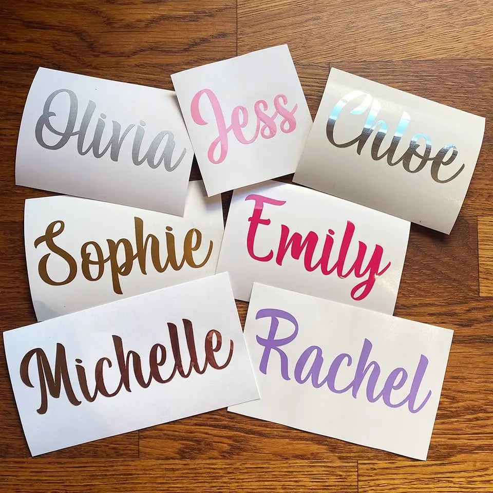 Custom Vinyl Decal Stickers - Personalized Adhesive Decals