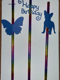 Custom Straws - Set of 12 | Personalized Design
