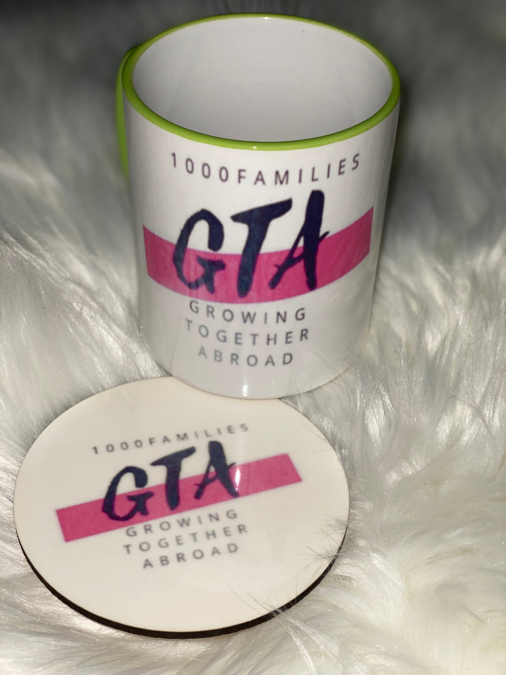 Custom Mug & Coaster Set - Personalized