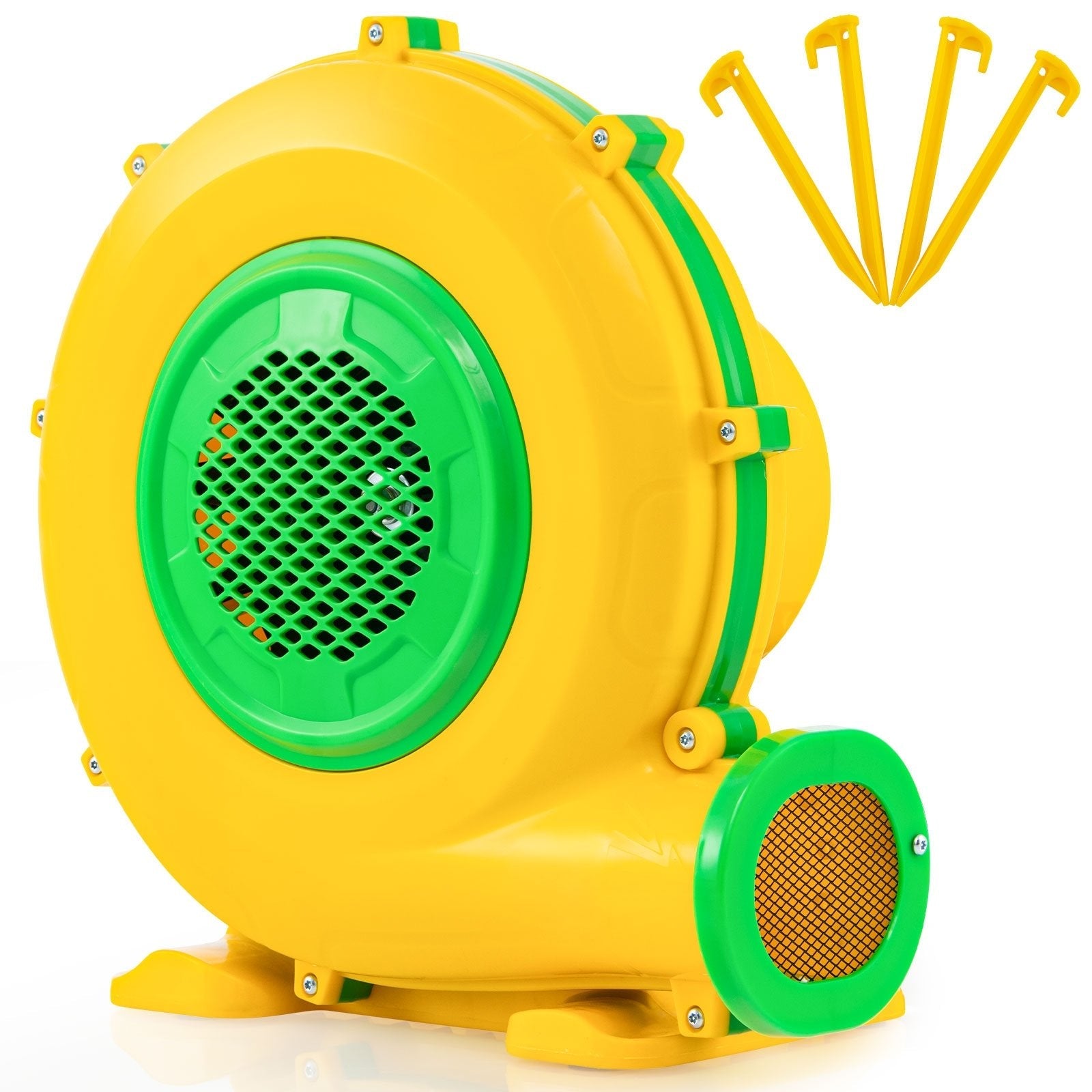 680W Air Blower Air Pump Fan with Convenient Handle and Ground Stakes-680W