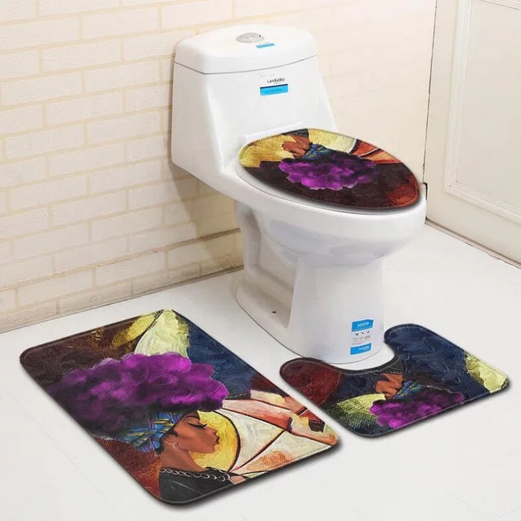 Custom Bathroom Set - Personalized Bath Accessories