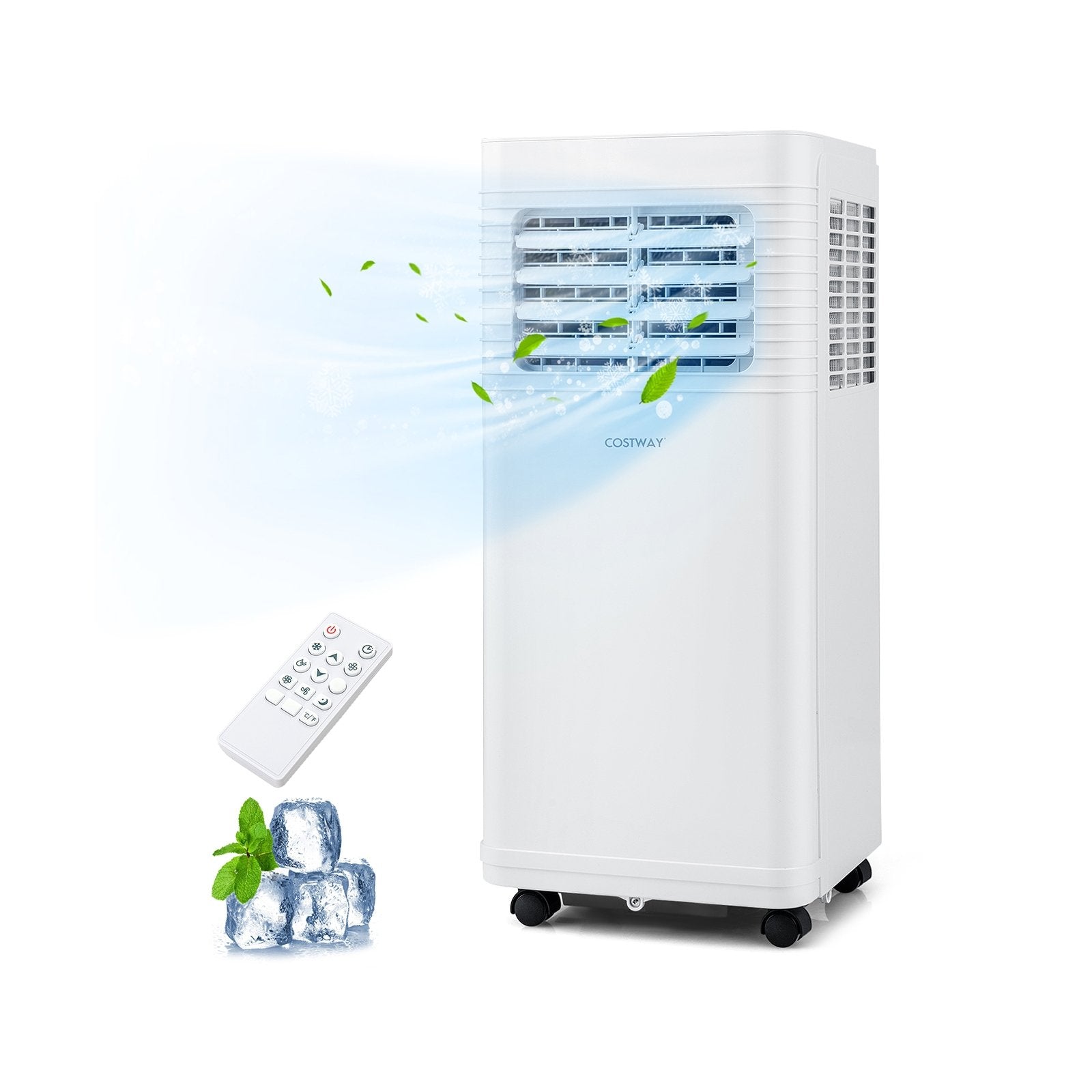 8000 BTU Portable Air Conditioner 3 in 1 AC Unit with Fan and Dehumidifier