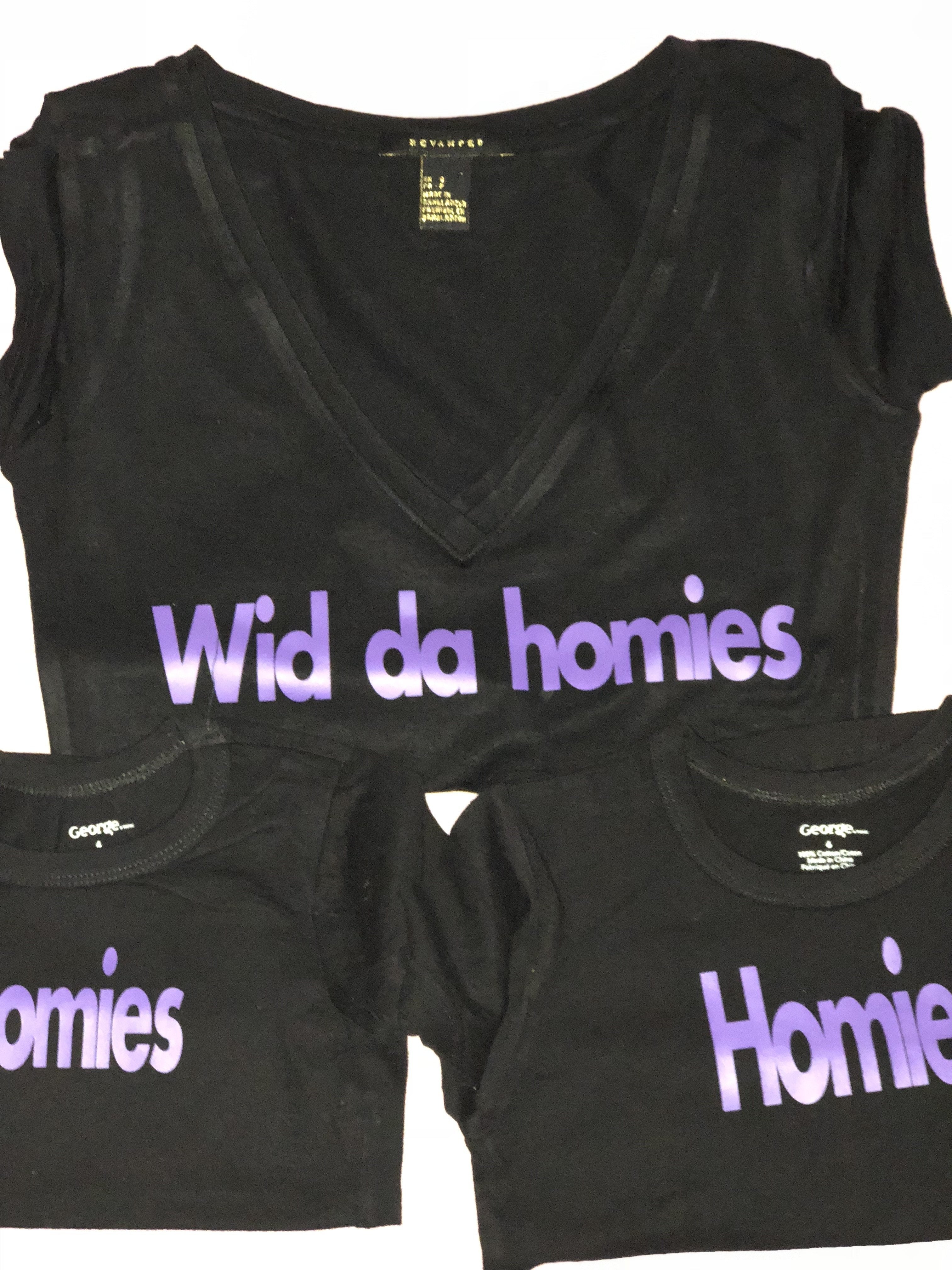 Family Matching T-Shirts Set of 4 - Custom Family