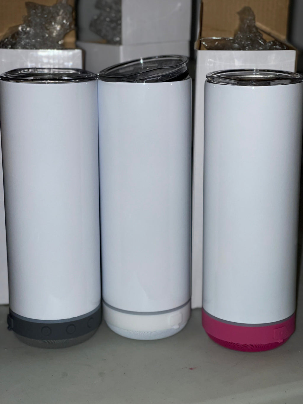 Bluetooth Speaker Tumbler - Custom Drinkware with Removable Speaker
