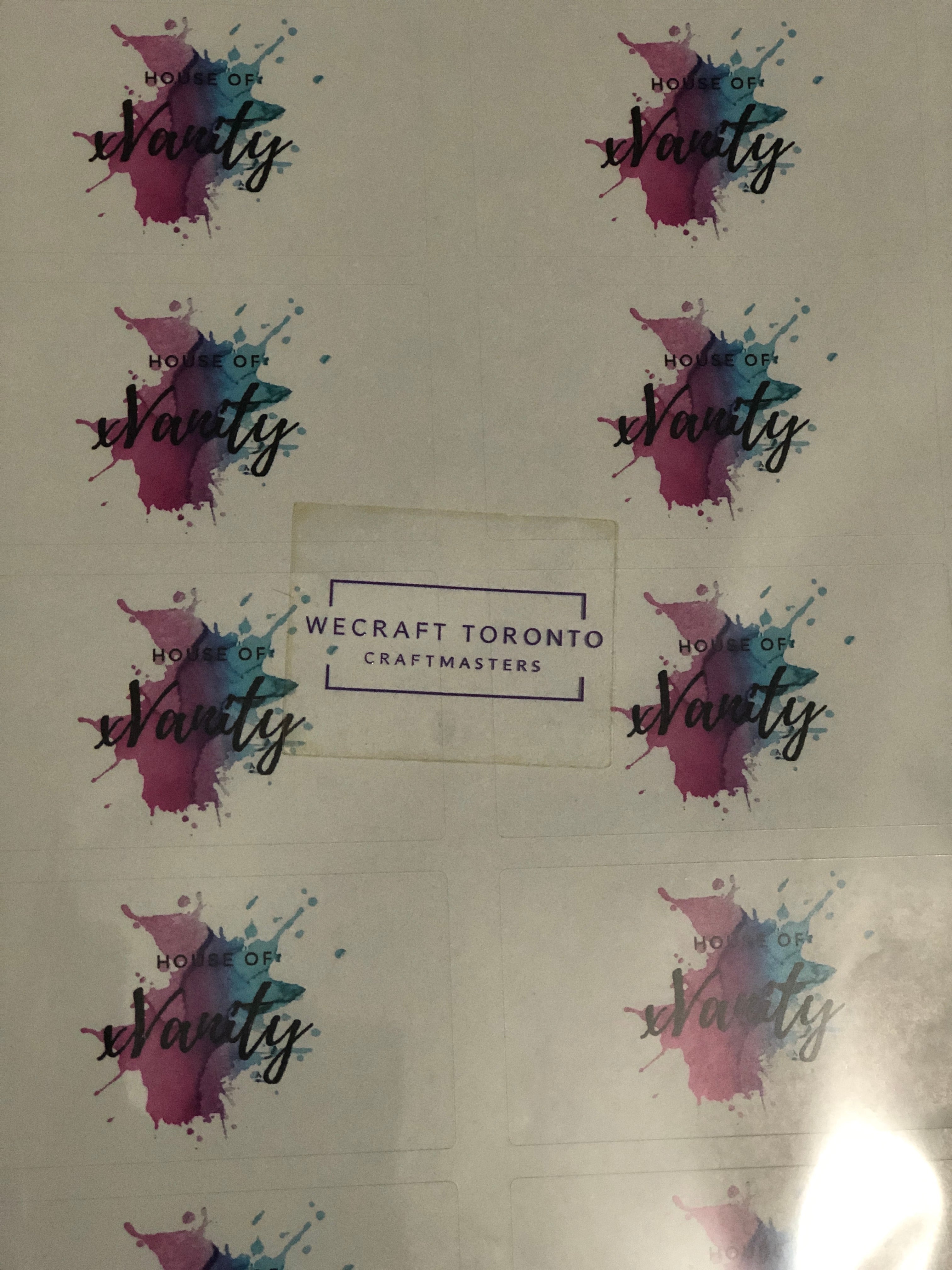 Custom Stickers & Labels | WeCraft Toronto