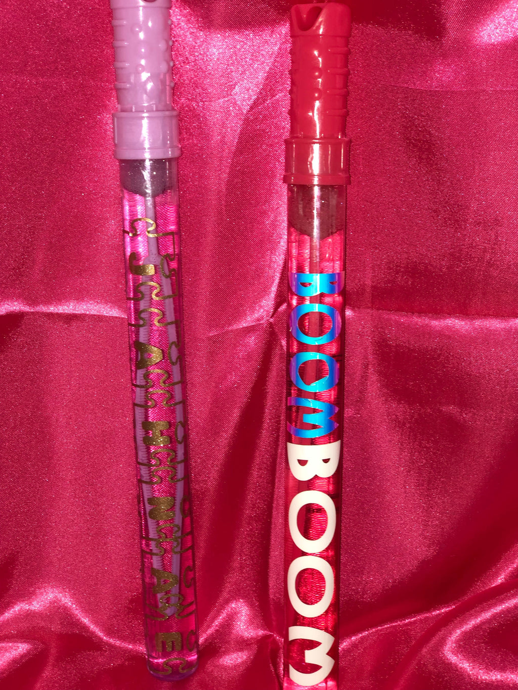 Personalized Bubble Wands 12-Pack | Custom Party Favours