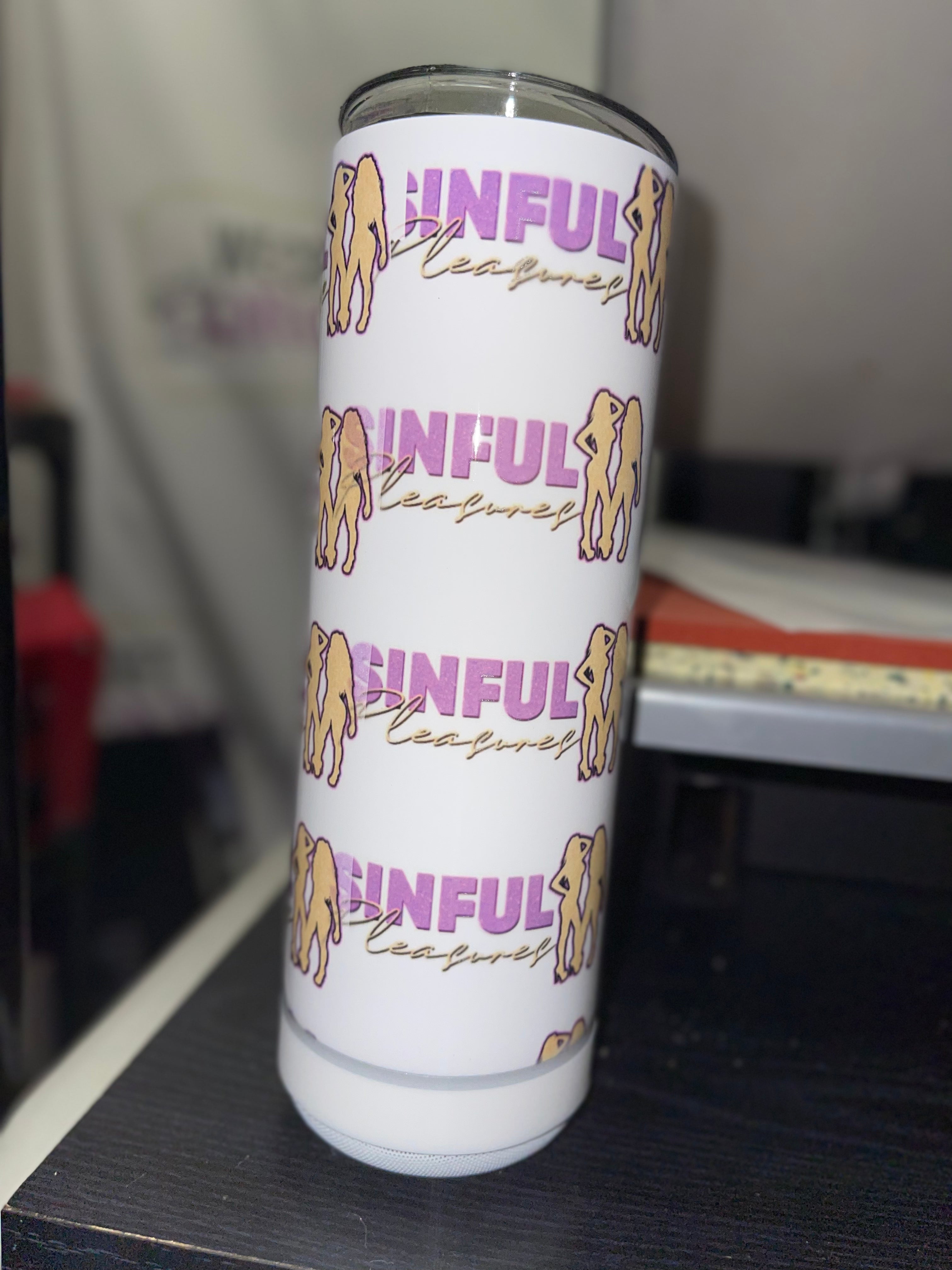 Bluetooth Speaker Tumbler - Custom Drinkware with Removable Speaker
