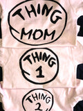 Family Matching T-Shirts Set of 4 - Custom Family
