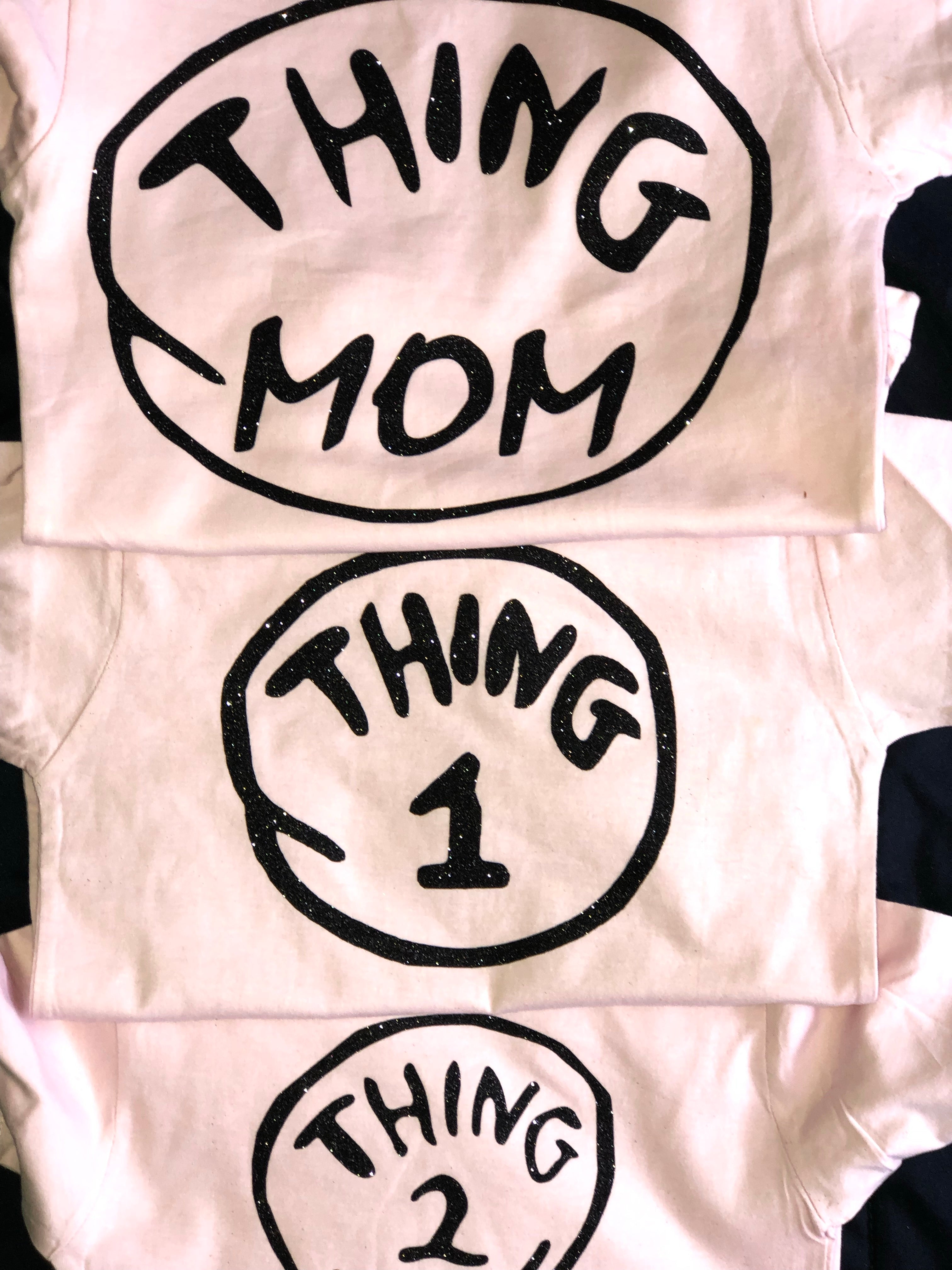 Family Matching T-Shirts Set of 4 - Custom Family