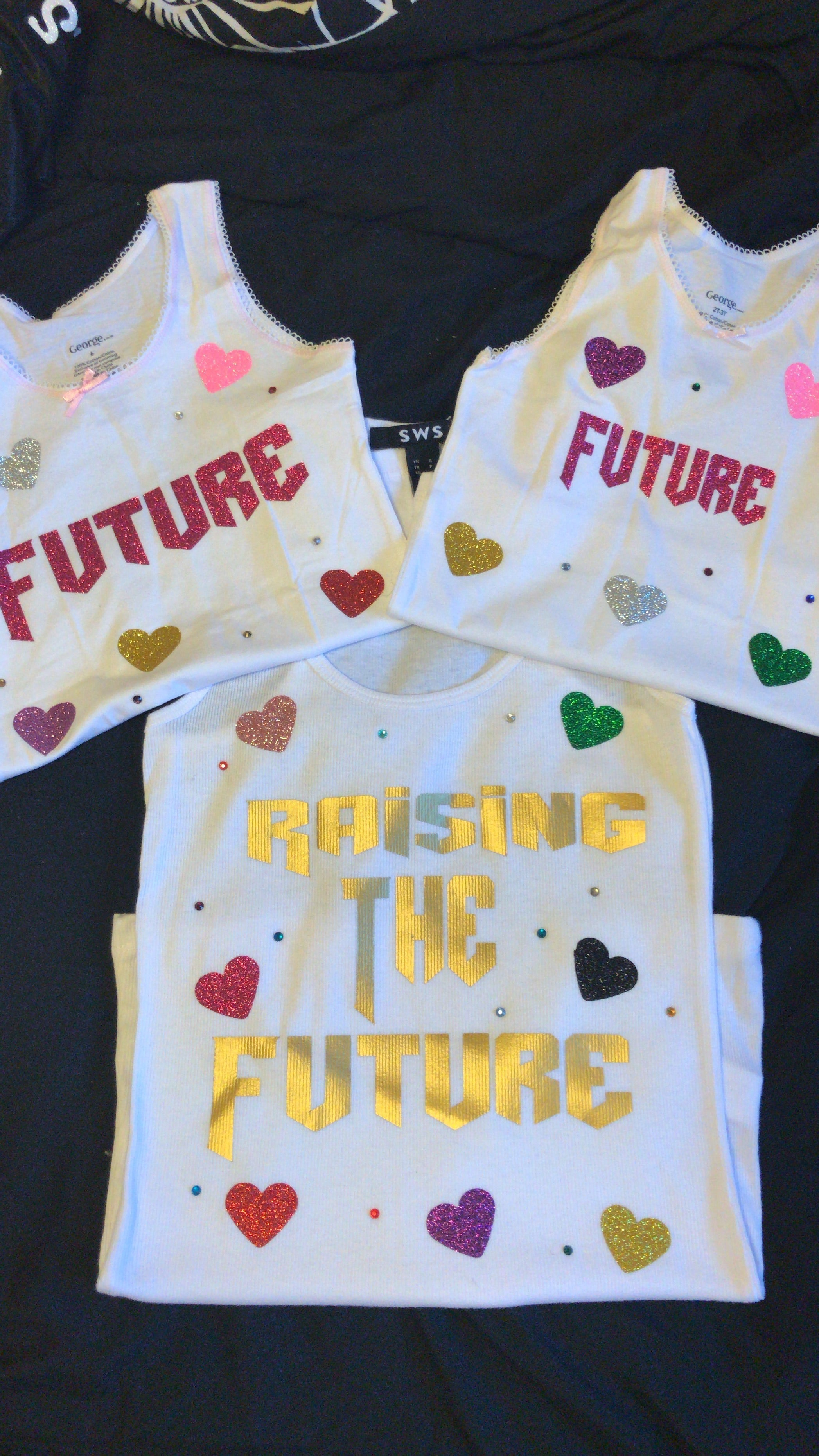Family Matching T-Shirts Set of 4 - Custom Family